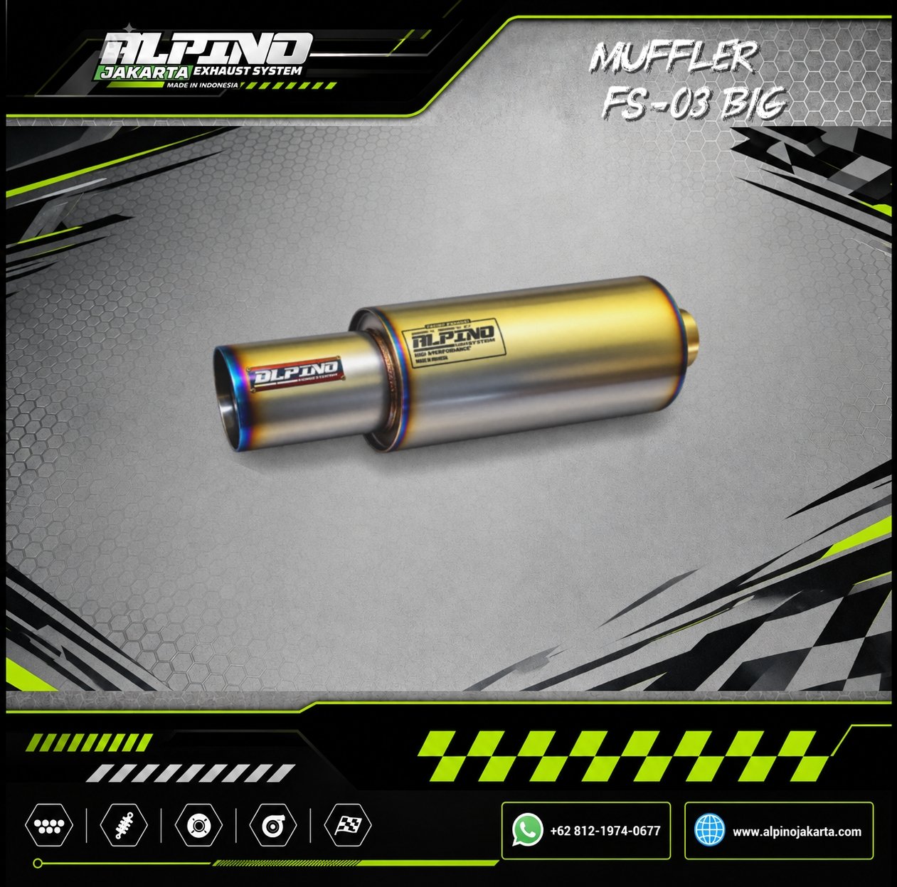 Knalpot Alpino FS03 Big